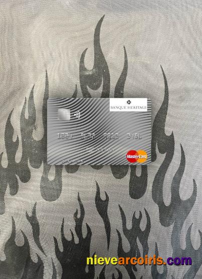 Uruguay Banque Heritage mastercard photolook